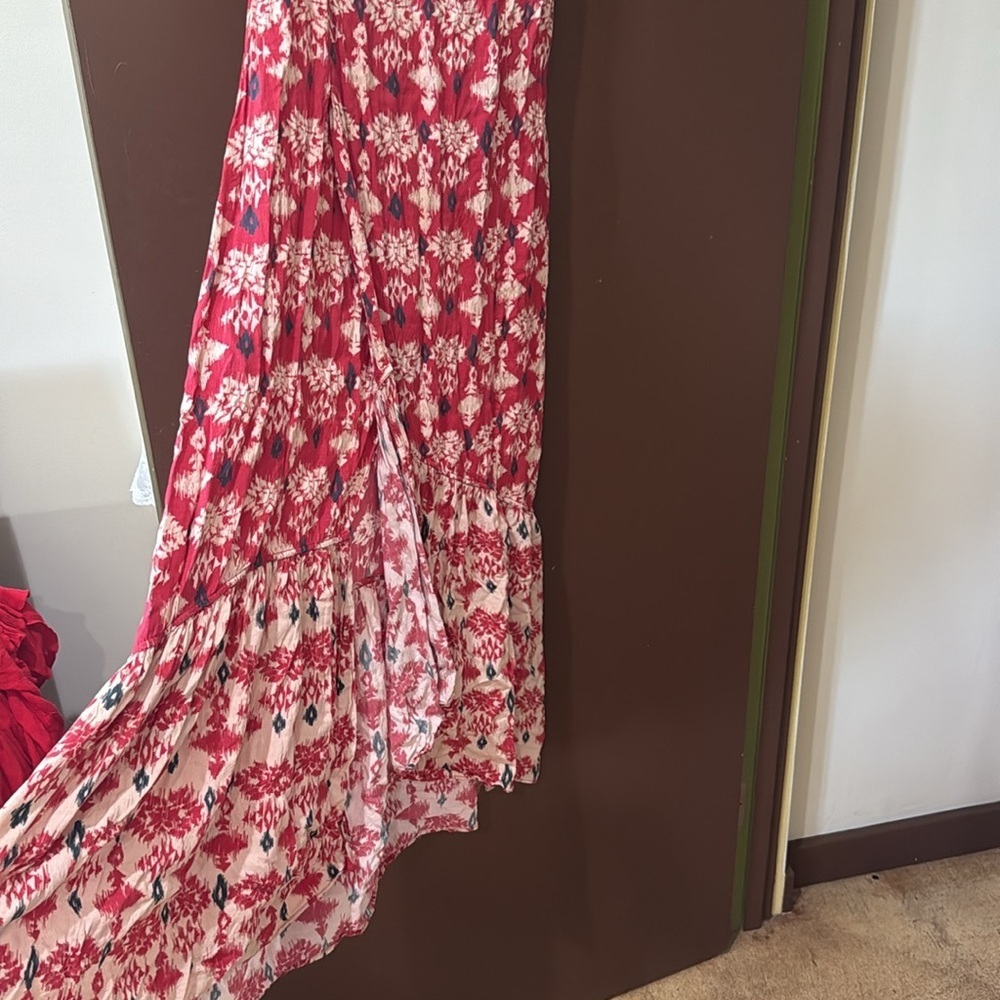 ViX Paula Hermanny Midi Spaghetti Strap Rayon Dress - Picture 3 of 8